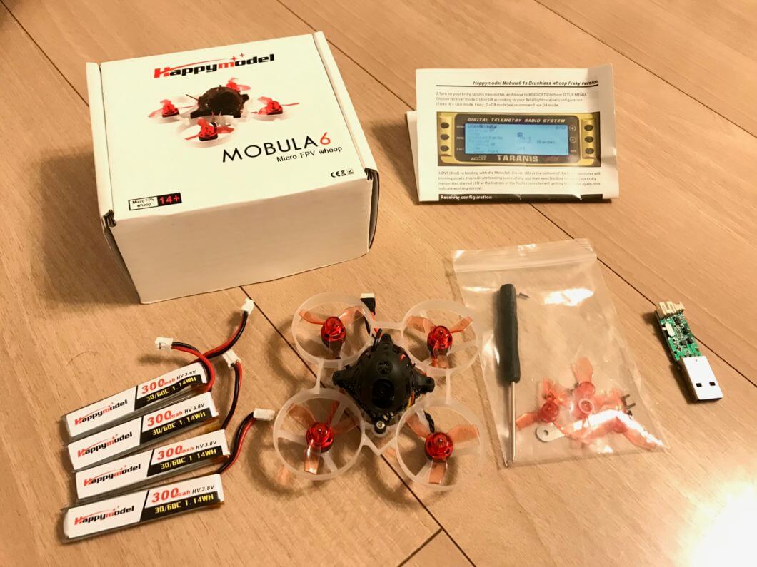 Happymodel Mobula6 65mm Crazybee F4 Lite 1S Whoop